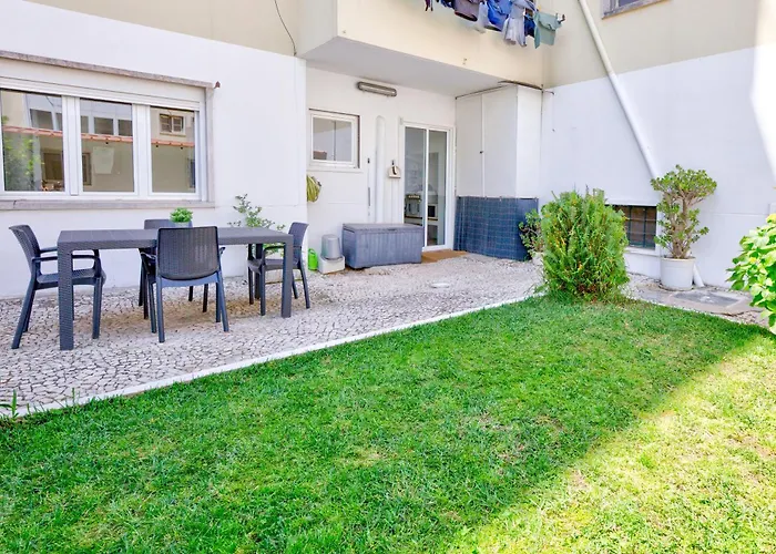 Apartamento Casa Graziela, Jardim Privado E Totalmente Equipada Fácil Acesso A Transportes *